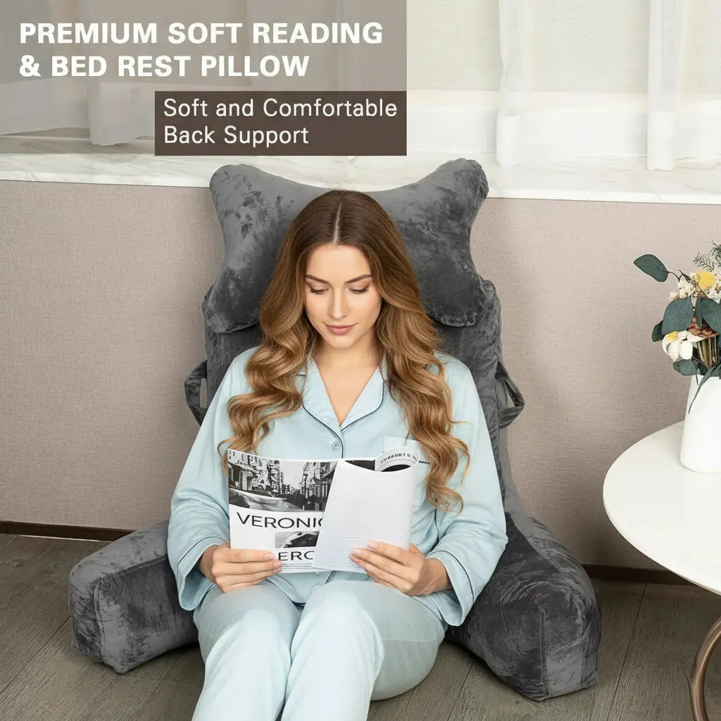 Velmesta Extra Large Reading Bed Pillow