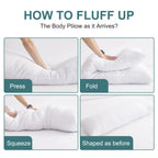 Velmesta Breathable Large Body Pillow