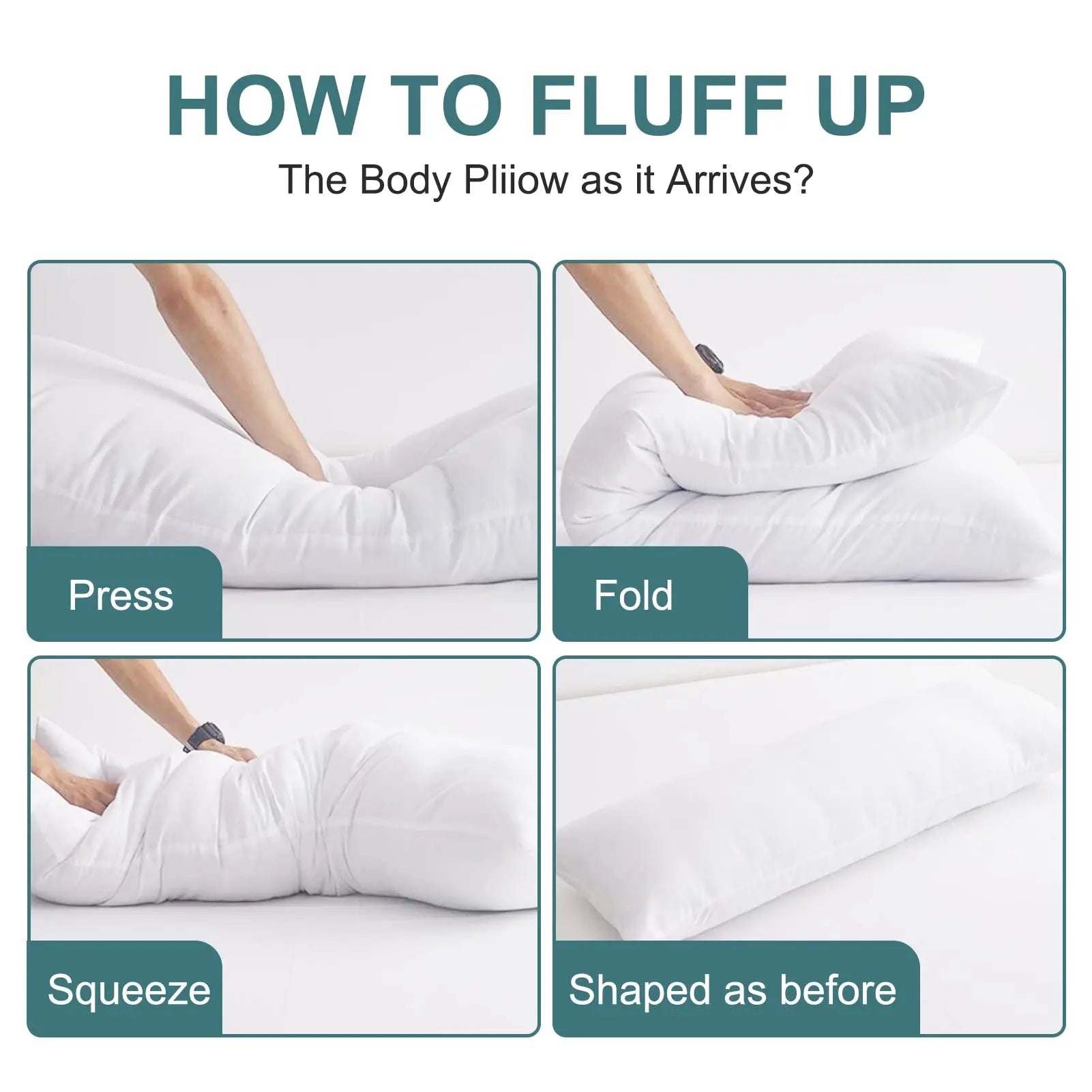 Velmesta Breathable Large Body Pillow