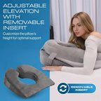 Velmesta Dual-Sided Face-Down Pillow