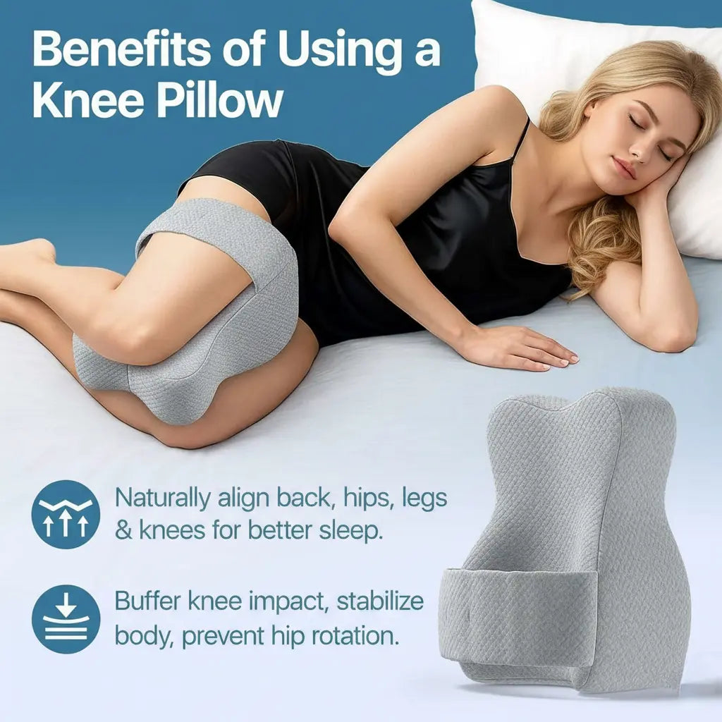 Velmesta Adjustable-Strap Knee Alignment Cushion