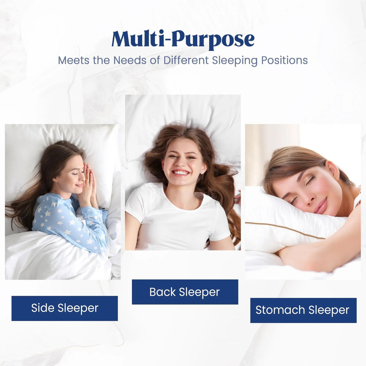 Velmesta Luxury Down Pillow for Premium Sleep Comfort