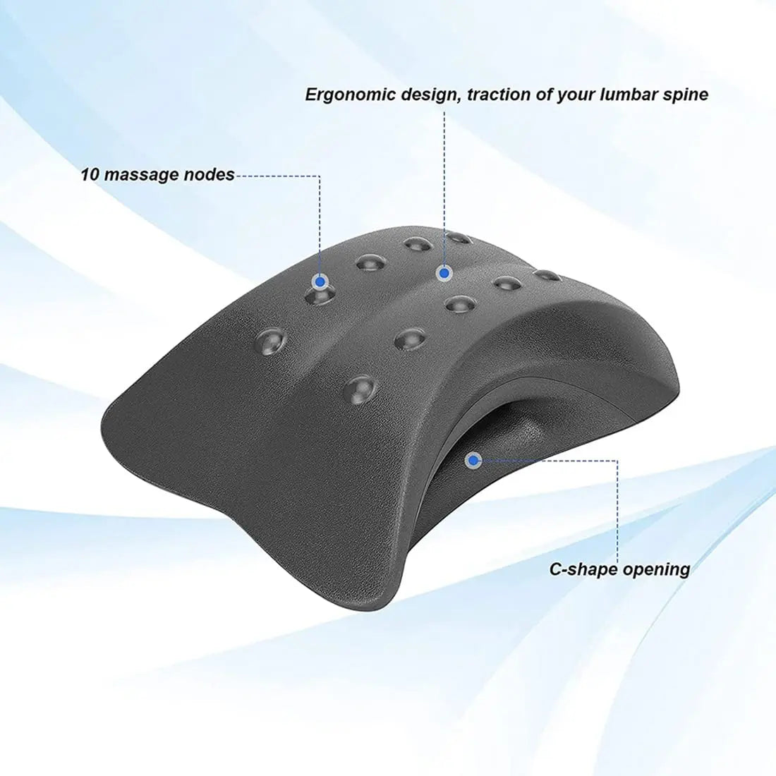 Velmesta Arched Foam Stretching Cushion view 1