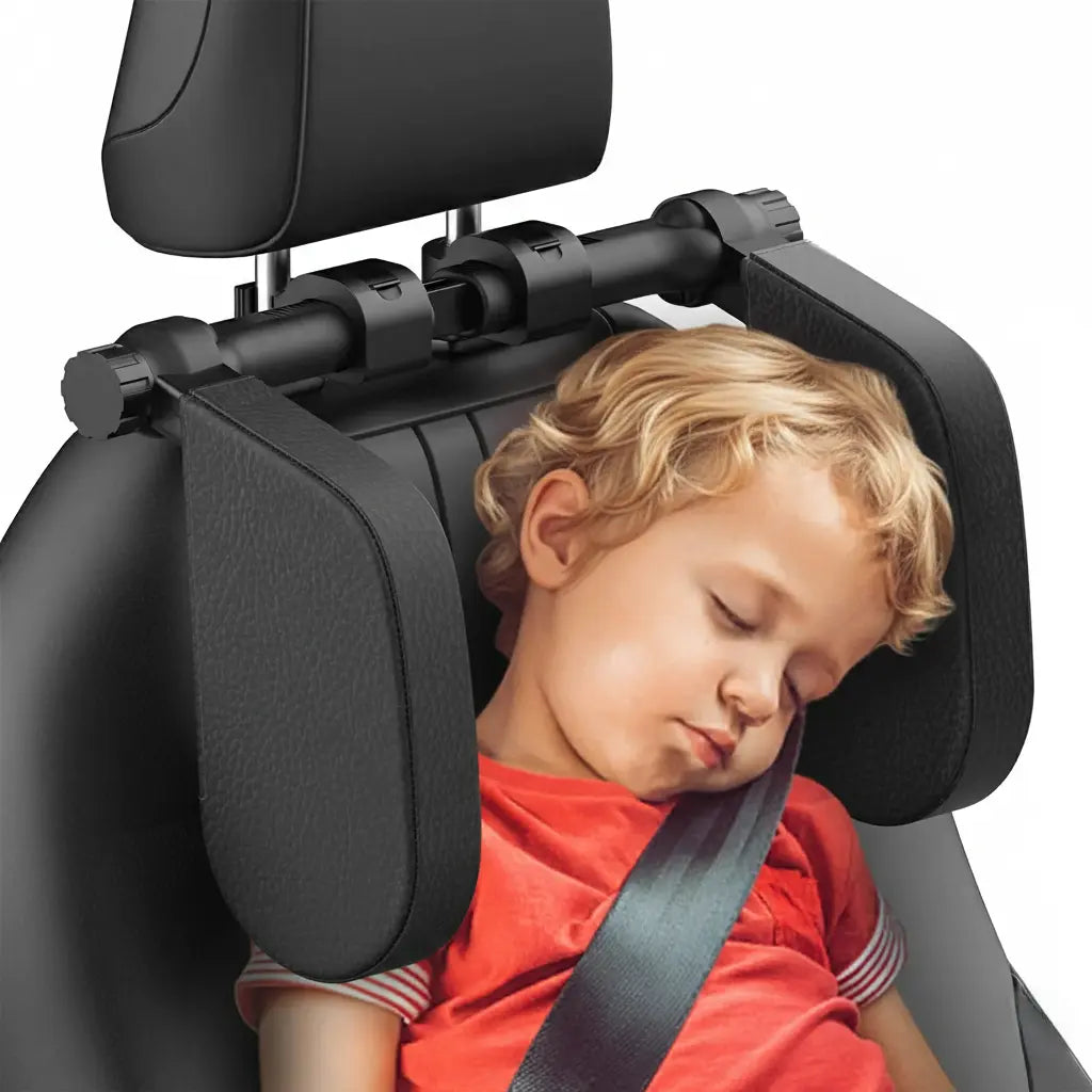 Velmesta Adjustable Car Headrest Pillow for Kids & Adults