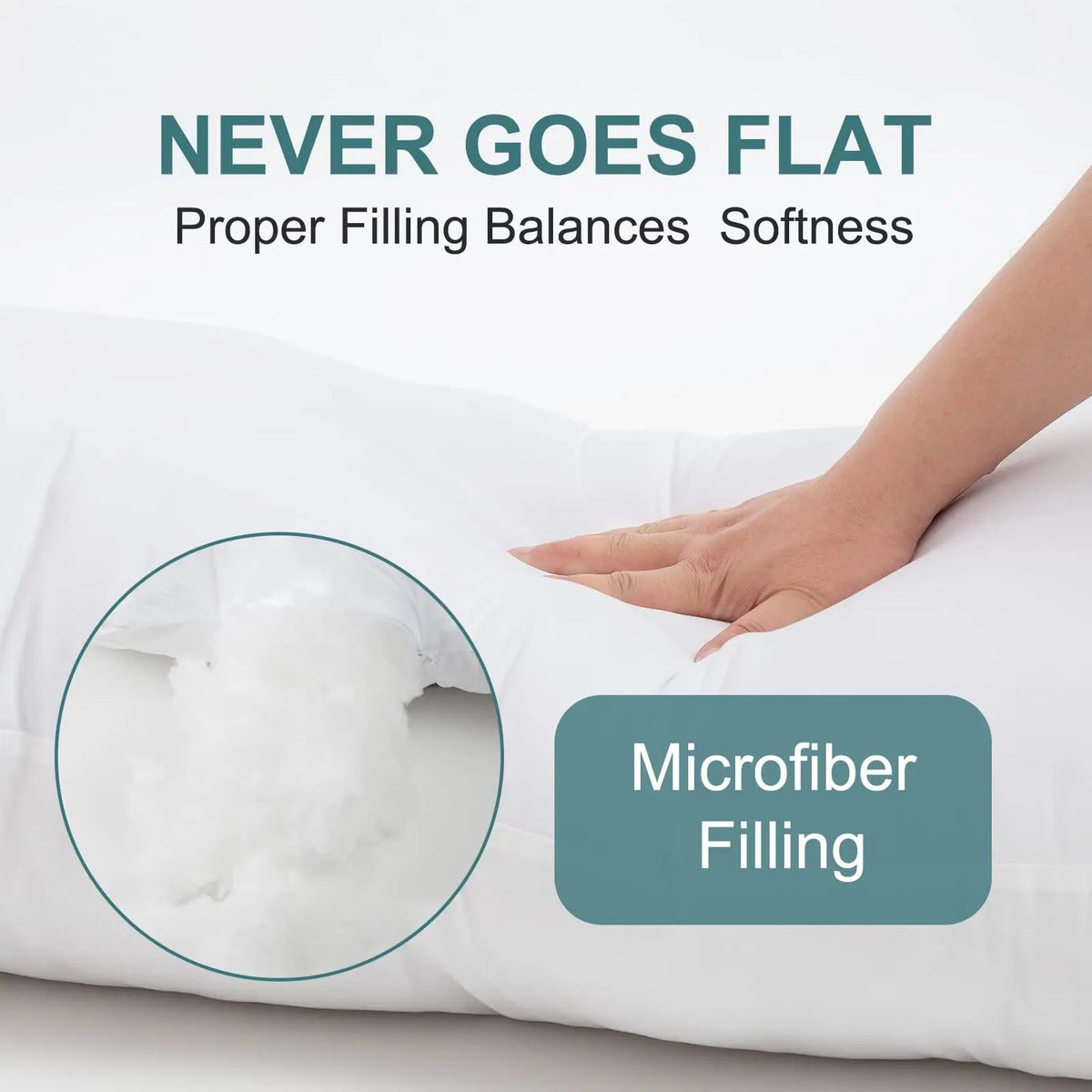 Velmesta Breathable Large Body Pillow