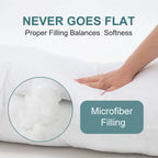 Velmesta Breathable Body Pillow for Full-Body Comfort