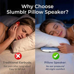 Velmesta Bluetooth White Noise Pillow Speaker