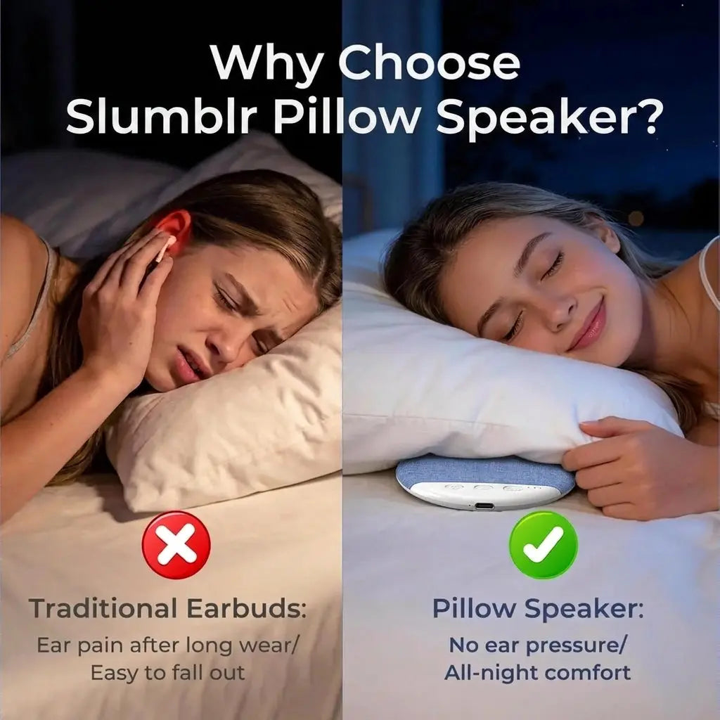 Velmesta Bluetooth White Noise Pillow Speaker