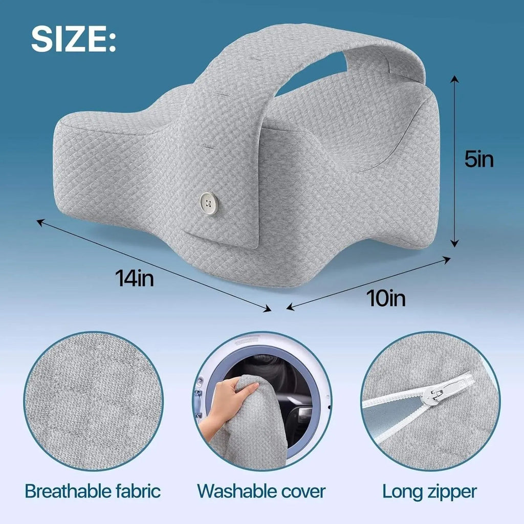 Velmesta Adjustable-Strap Knee Alignment Cushion