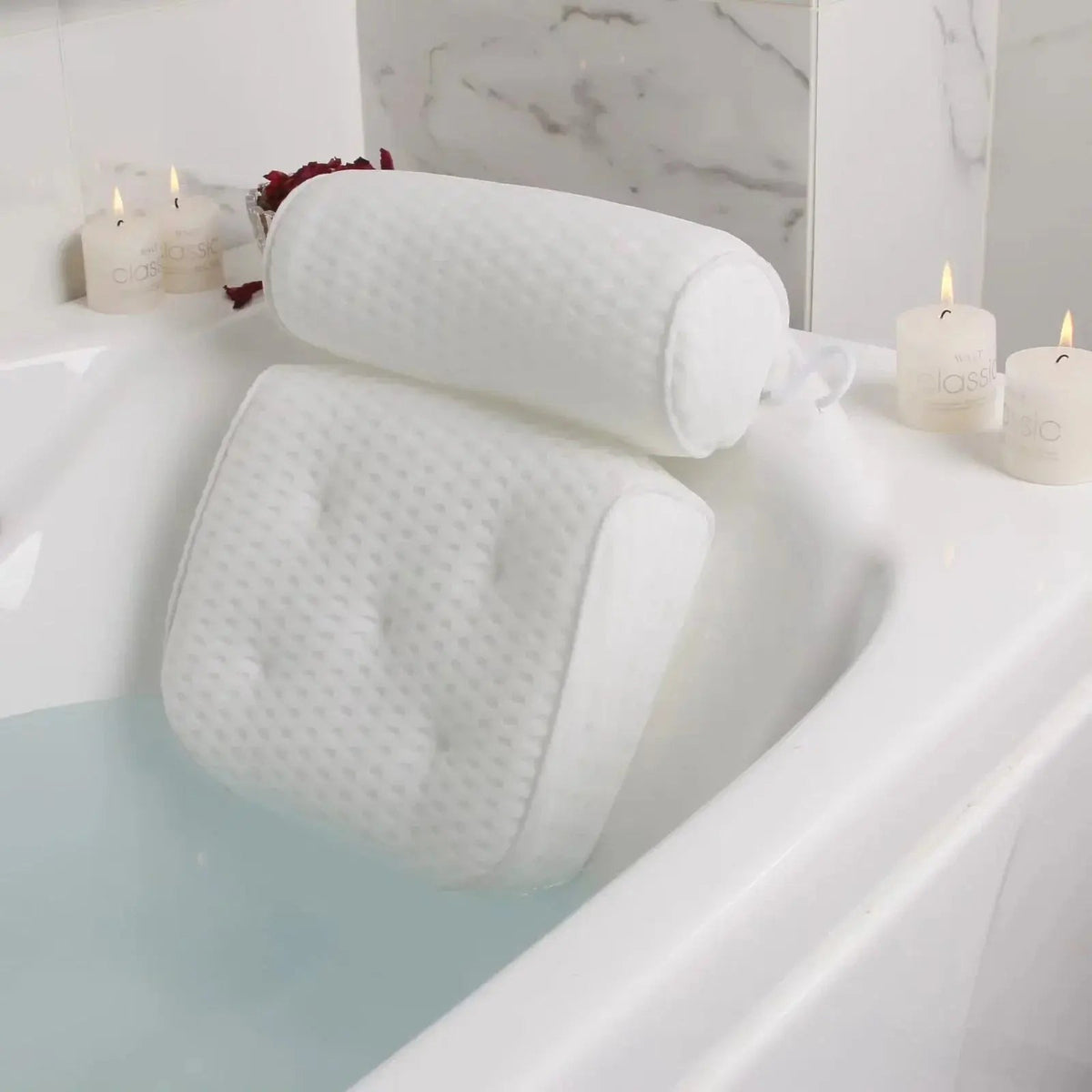 Velmesta Spa Bath Pillow with Suction Cups view 6