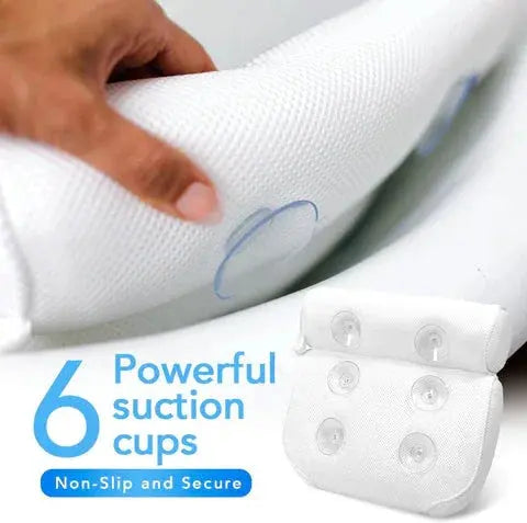 Velmesta Spa Bath Pillow with Suction Cups view 5