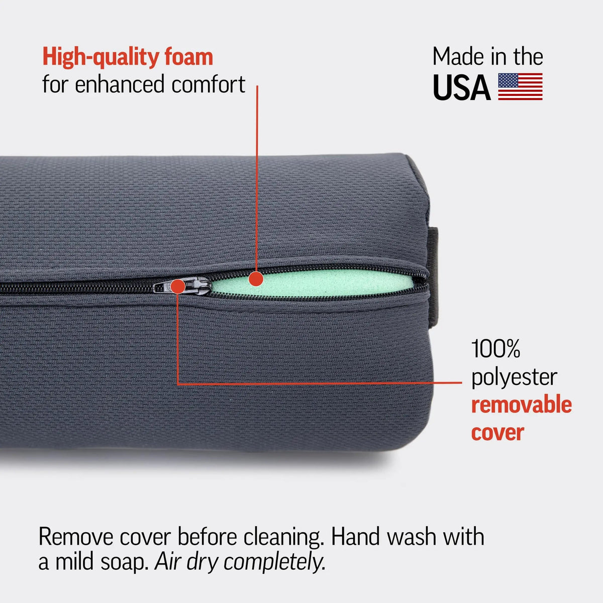 Velmesta Adjustable Memory Foam Cushion