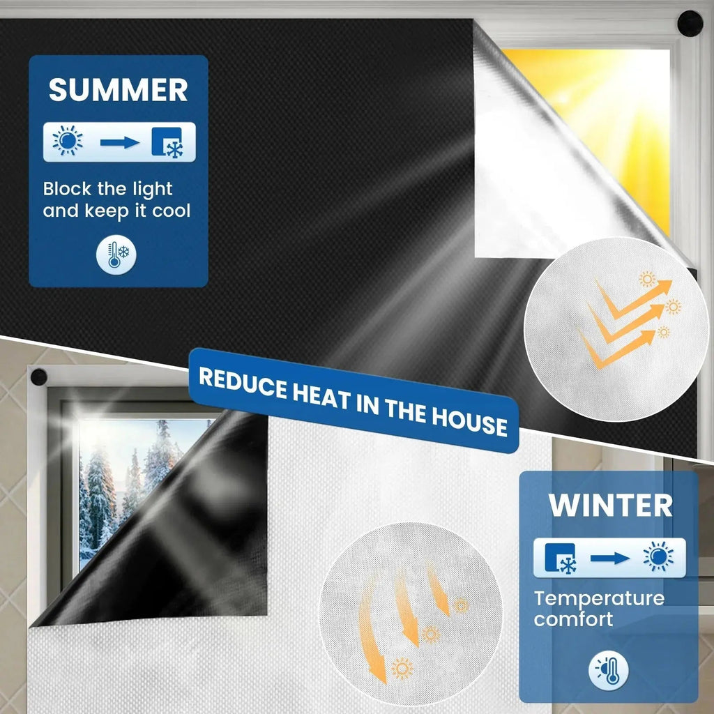 Velmesta Magnetic Blackout Window Shade