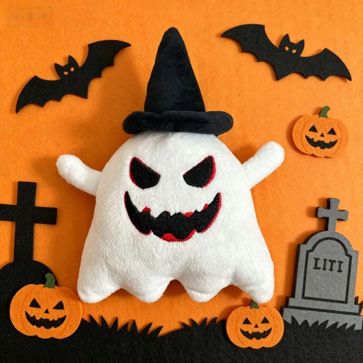 Velmesta Plush Halloween Ghost Pillow - view 7