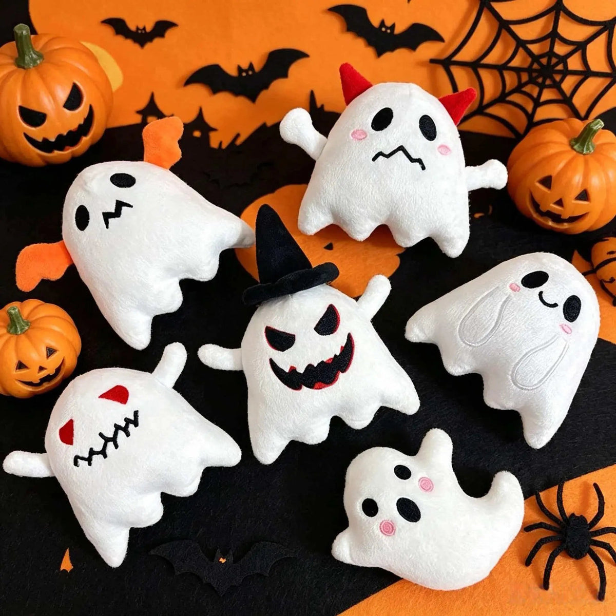 Velmesta Plush Halloween Ghost Pillow