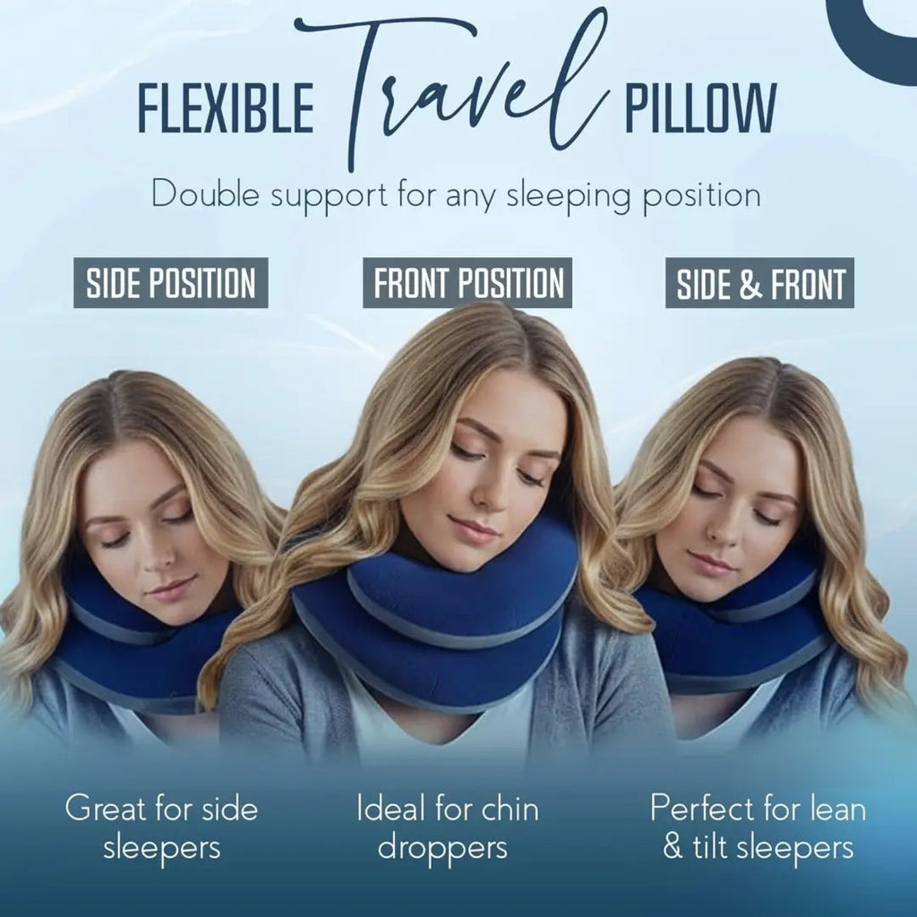 Velmesta Double-Support Travel Neck Pillow