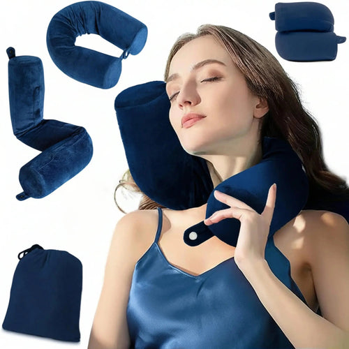 Velmesta Bendable Memory Foam Travel Neck Pillow