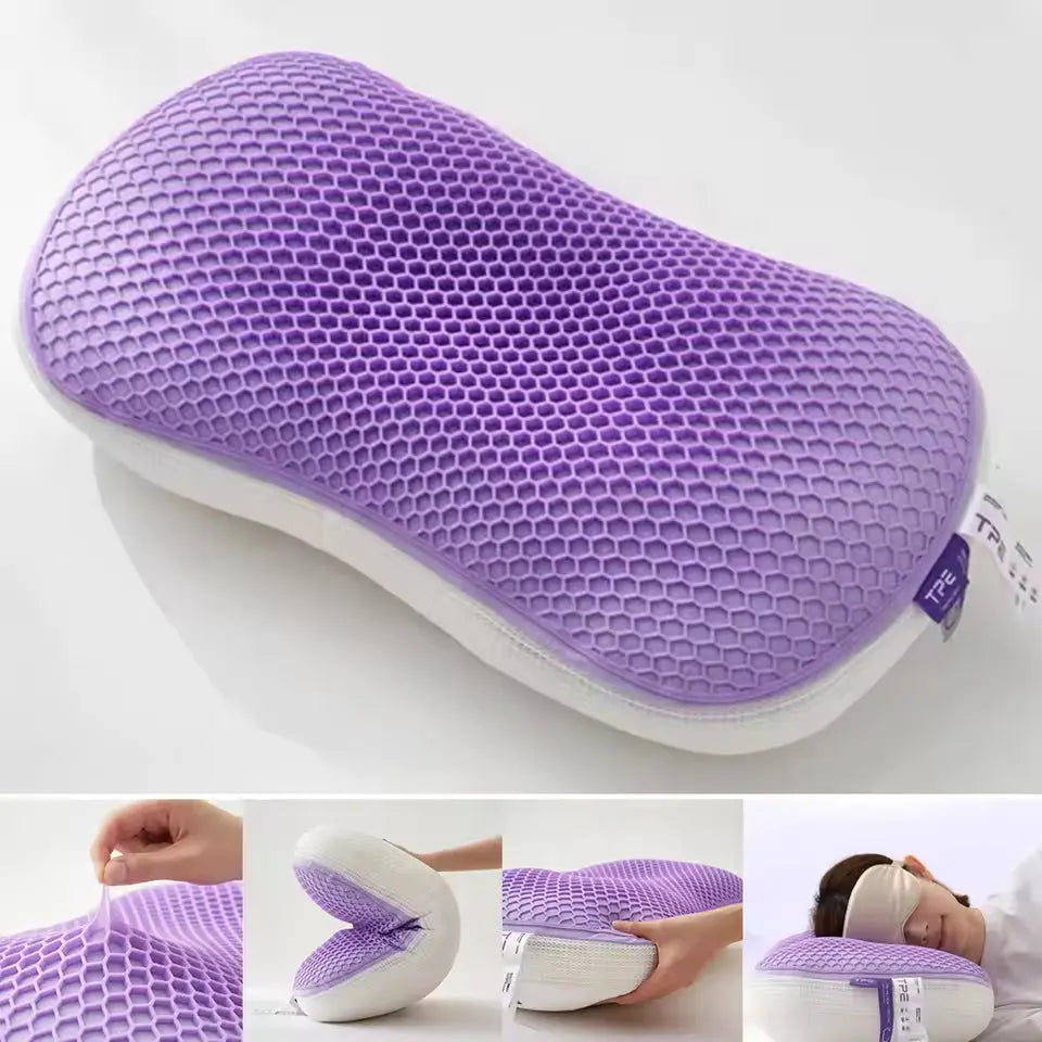 Velmesta Honeycomb Gel Neck Support Pillow view 7