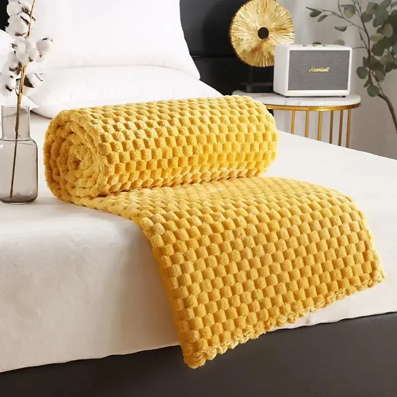 Velmesta 3D Cloud Jacquard Fleece Blanket view 20