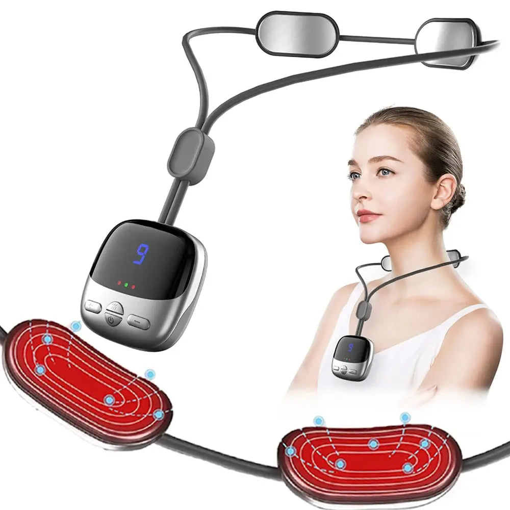 Velmesta Portable EMS Heated Neck Massager
