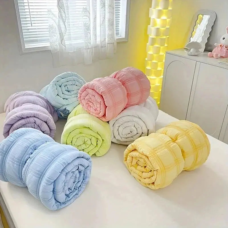 Velmesta Breathable Seersucker Quilt