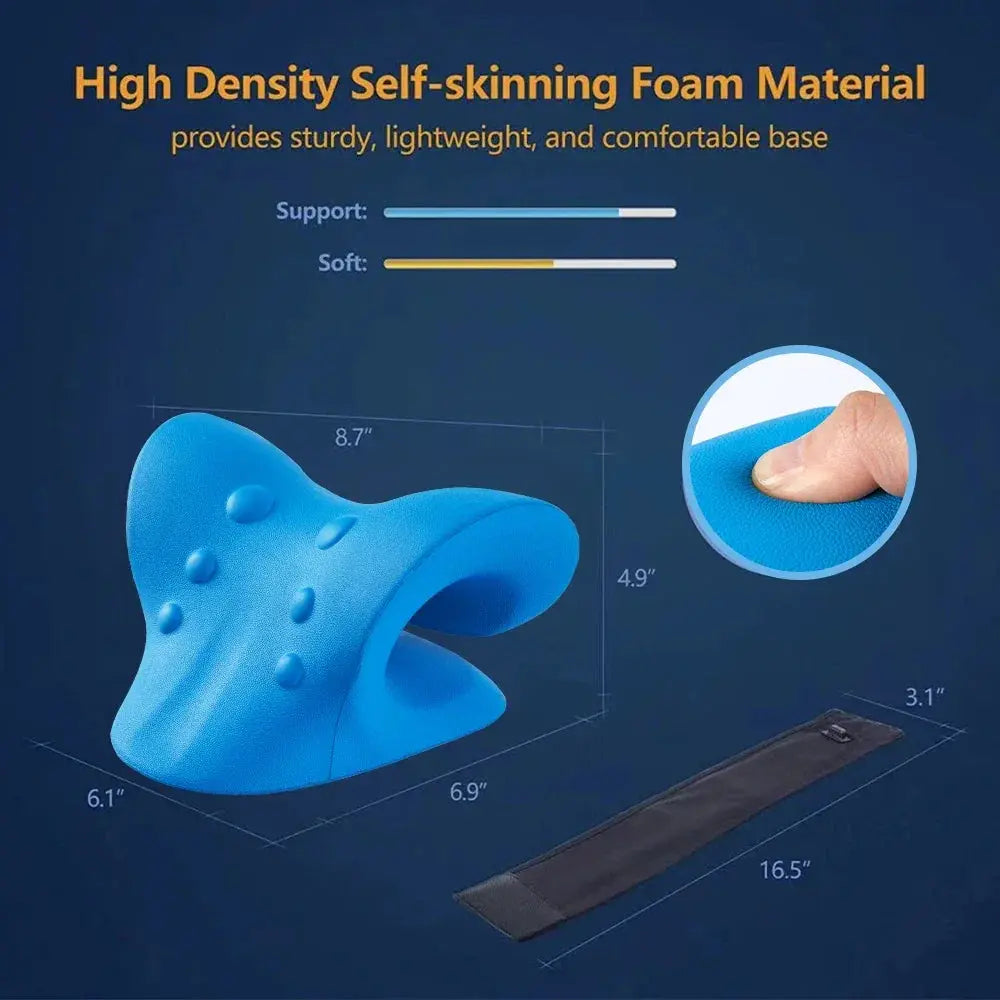 Velmesta Heated Neck Stretcher Pillow view 3