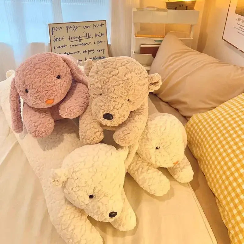Velmesta Large Plush Bunny & Puppy Body Pillow view 4