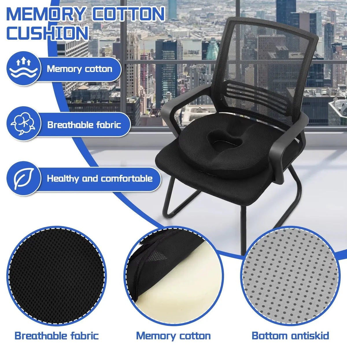 Velmesta Supportive Comfort Ring Cushion