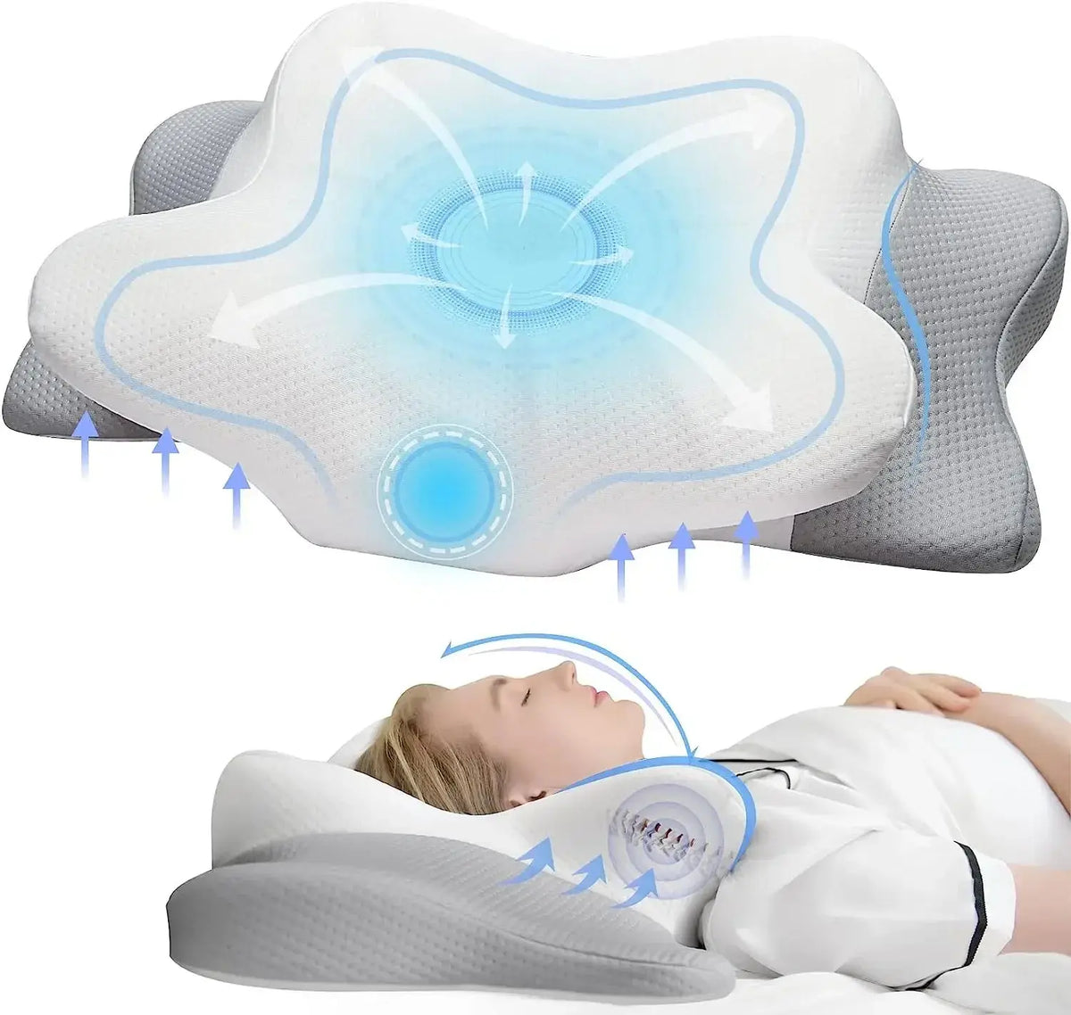 Velmesta Cool-Touch Contour Pillowcase - view 2