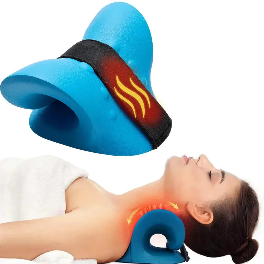 Velmesta Heated Neck Stretcher Pillow view 2