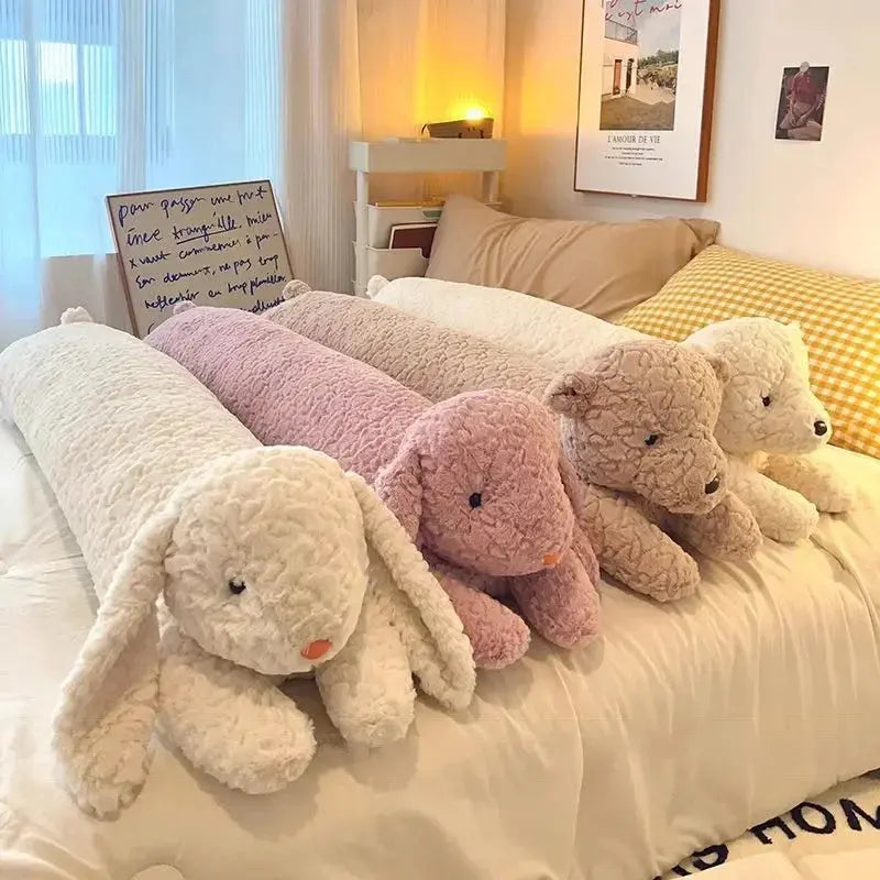Velmesta Large Plush Bunny & Puppy Body Pillow