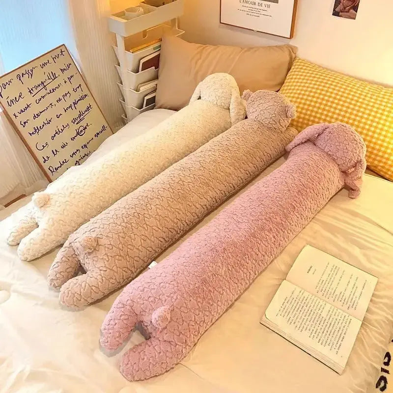 Velmesta Large Plush Bunny & Puppy Body Pillow view 2