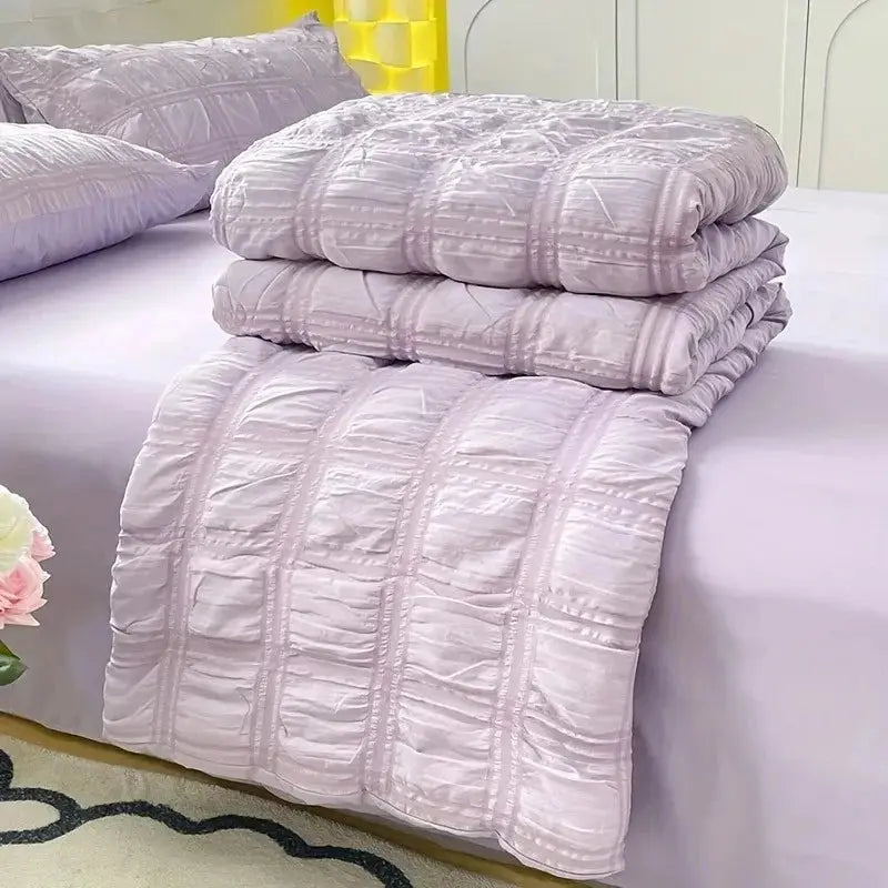 Velmesta Breathable Seersucker Quilt