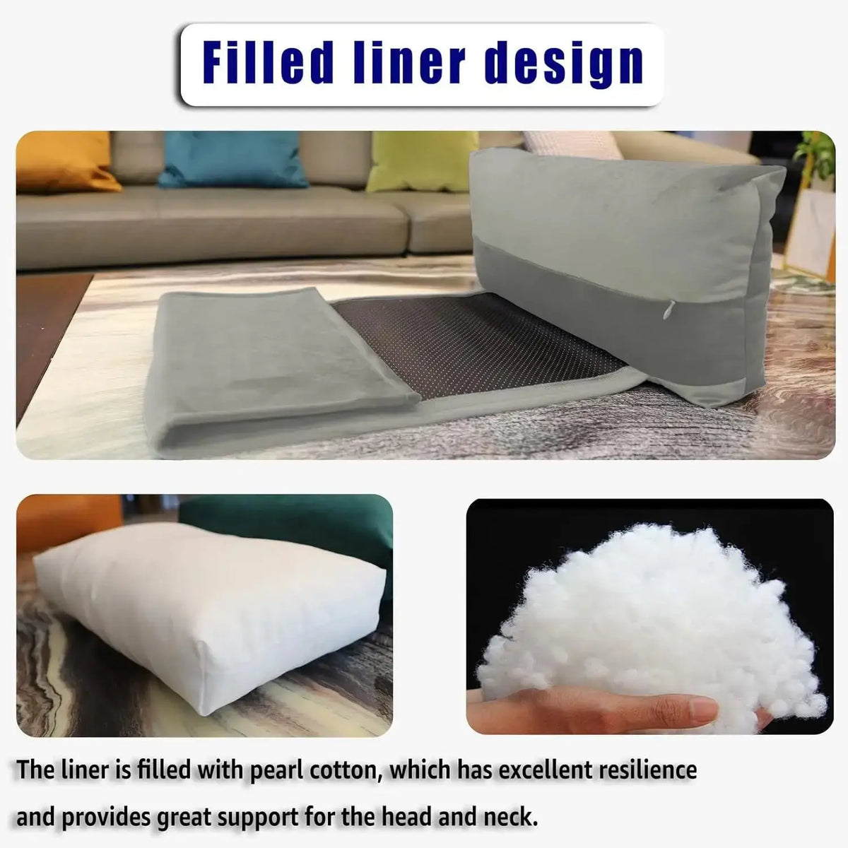 Velmesta Non-Slip Headrest Pillow