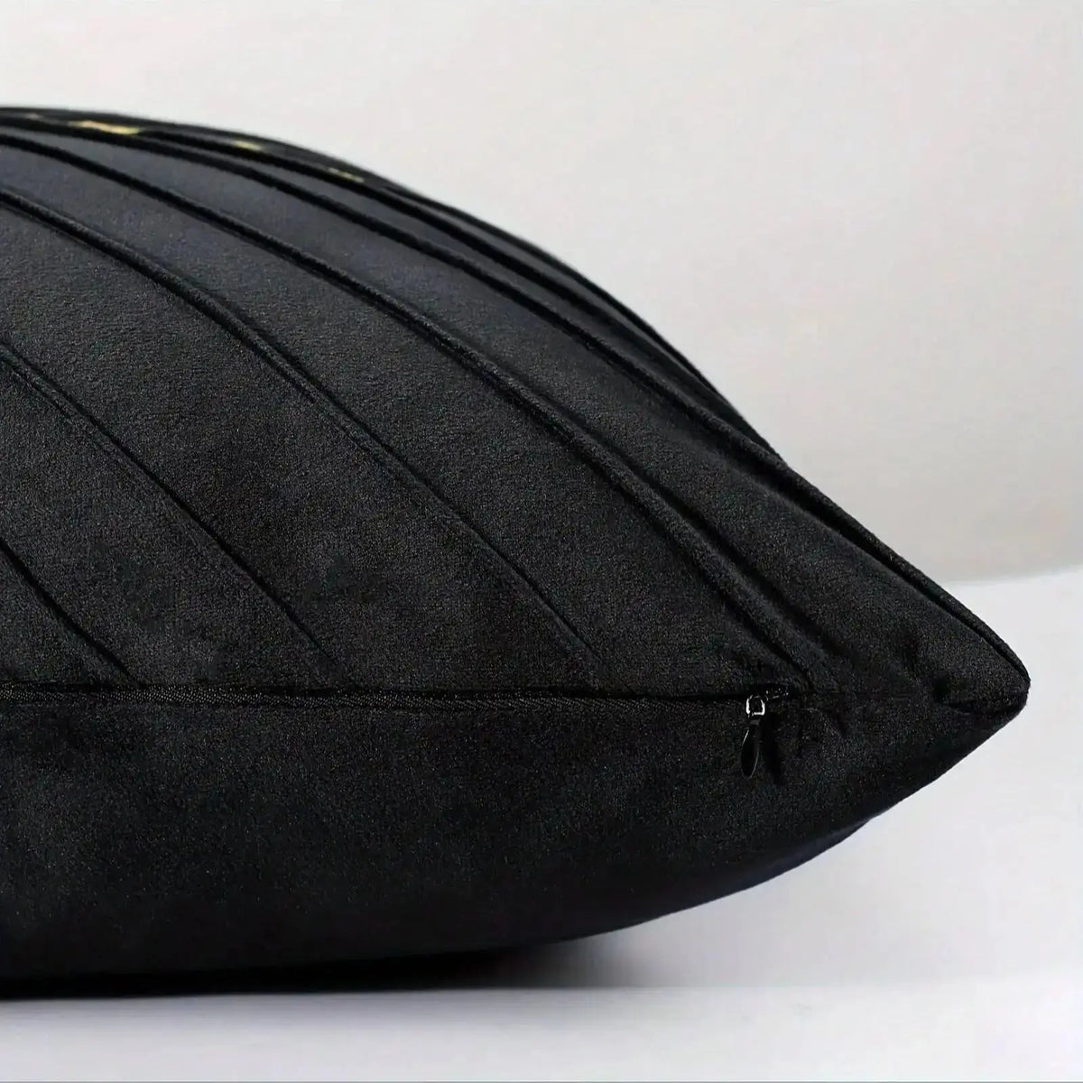 Velmesta Polished Geometric Velvet Pillow Cover