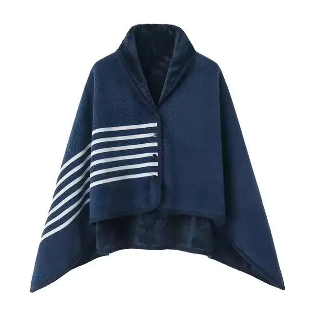 Velmesta Wearable Plaid Fleece Blanket view 12