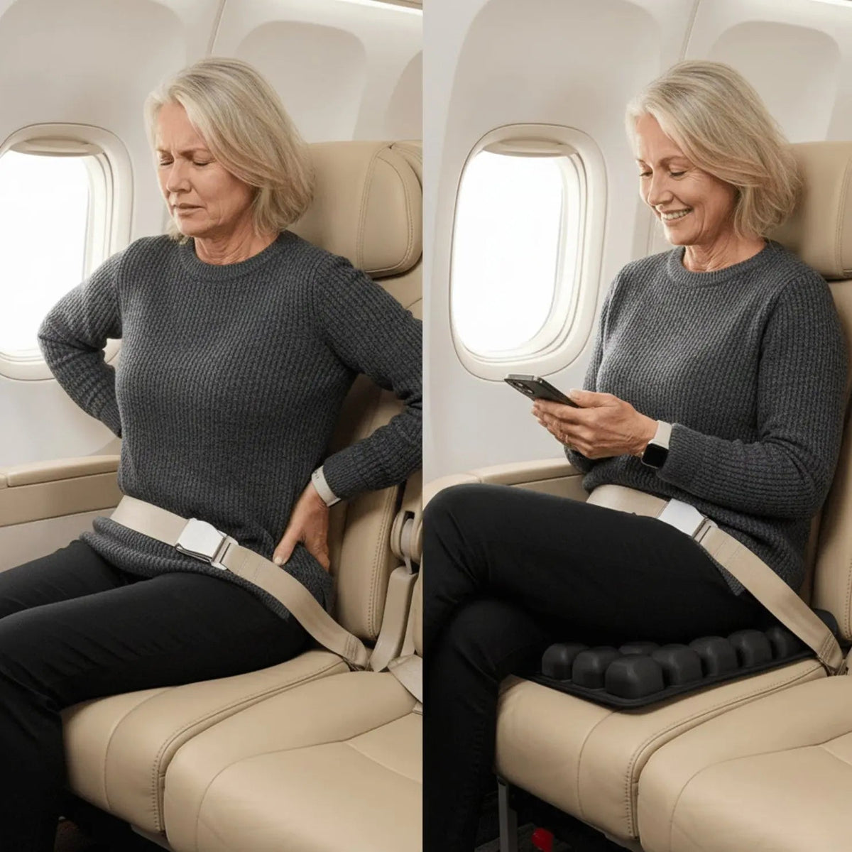 Velmesta Air Cell Inflatable Seat Cushion view 5