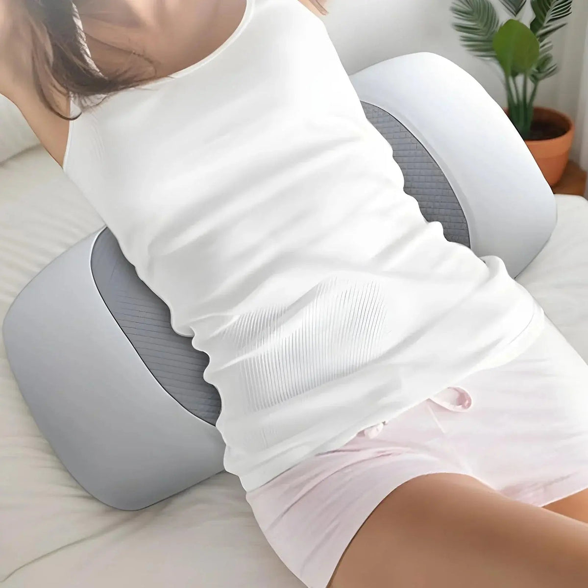 Velmesta Contoured Memory Foam Lumbar Cushion