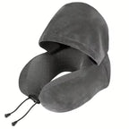 Velmesta Hooded U-Shaped Travel Pillow