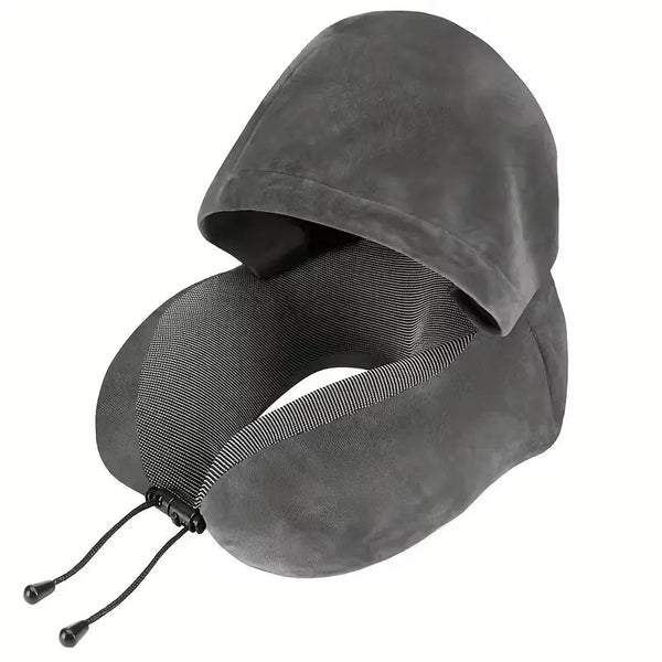 Velmesta Hooded U-Shaped Travel Pillow