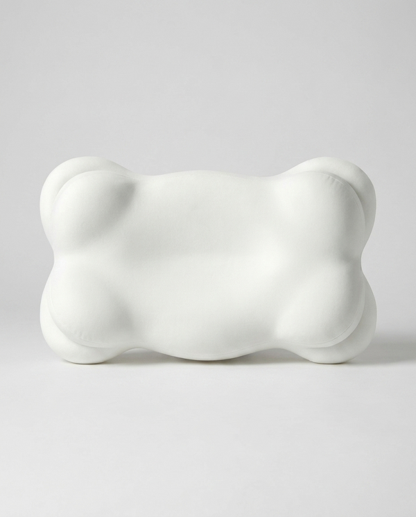 Velmesta Cloud Alignment Pillow on plain background