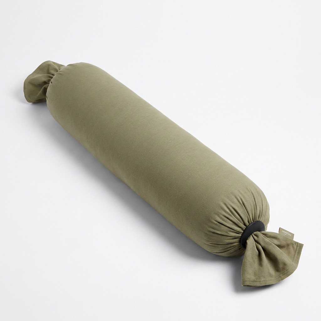 Velmesta Adjustable Body Pillow, olive green, studio shot