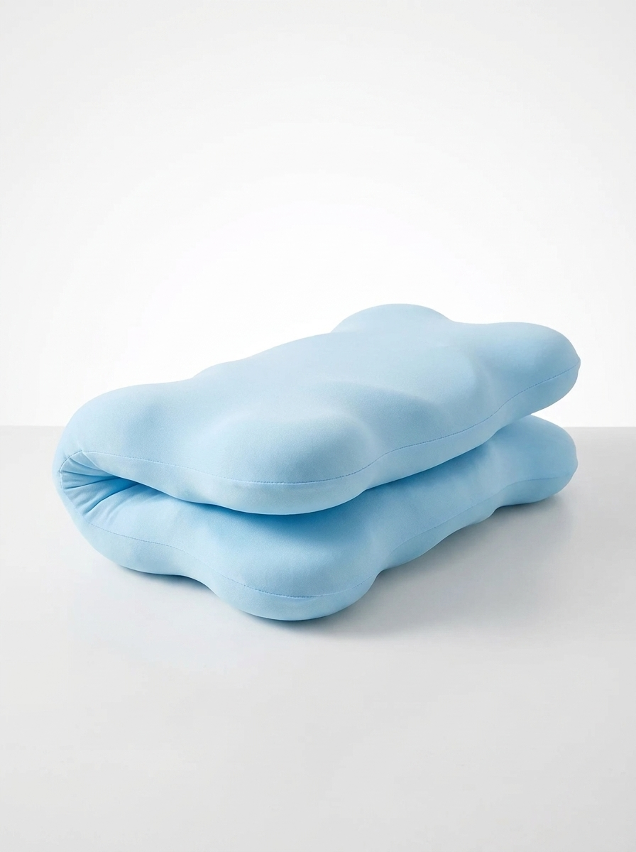 Velmesta Cloud Alignment Pillow - Zip cover, machine washable