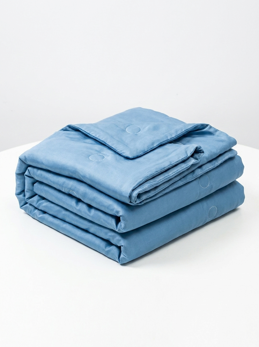 Velmesta Washed Silk Summer Quilt Set - Light enough for every season