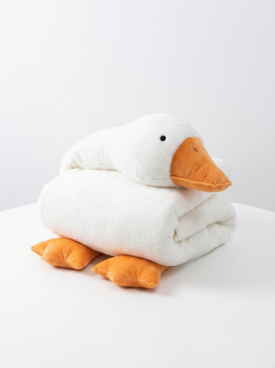 Velmesta Funny Goose Plush Pillow - Three sizes to fit any room