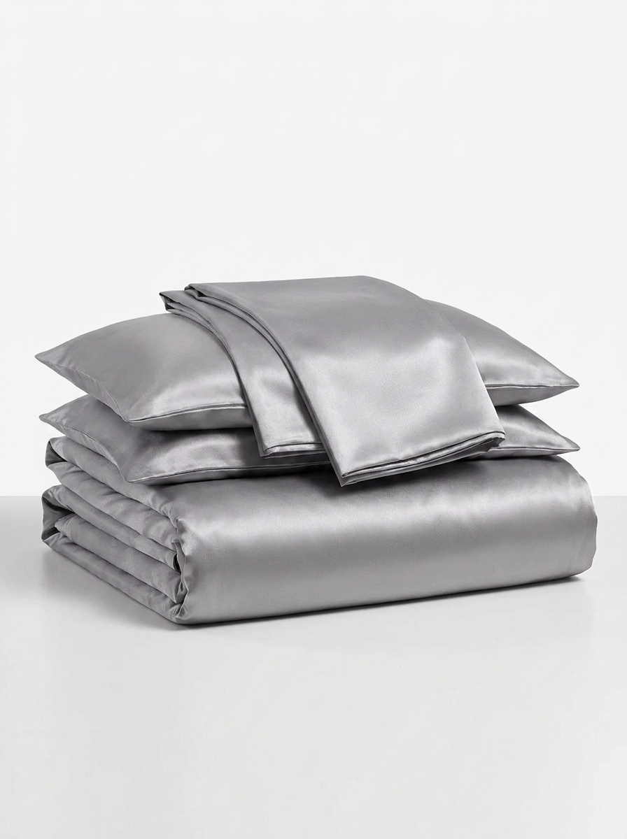 Velmesta Satin Silk Bedding Set - One coordinated set
