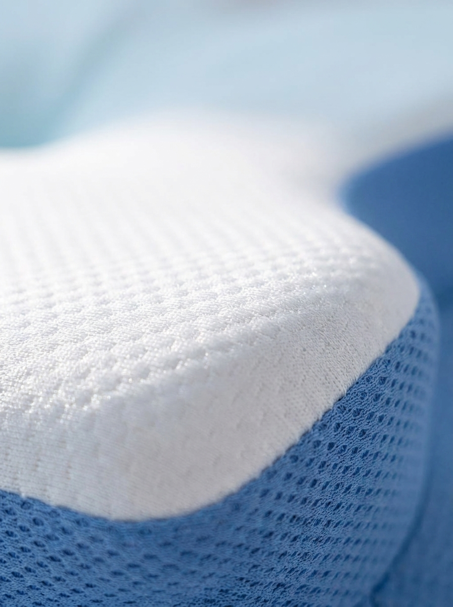Velmesta Ultra Cooling Contour Pillow - Foam that doesn't compress flat