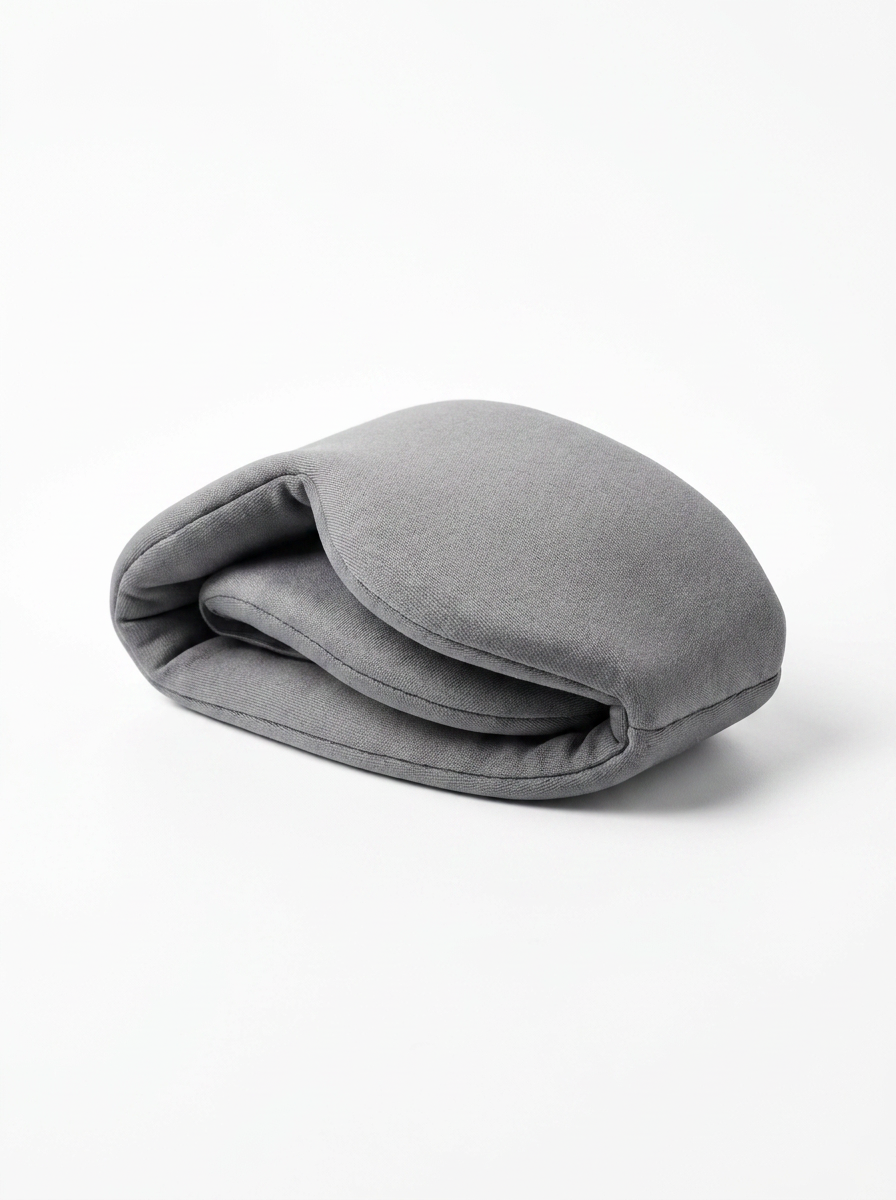 Velmesta 3D Contoured Blackout Sleep Mask - Packs flat for the overhead bin