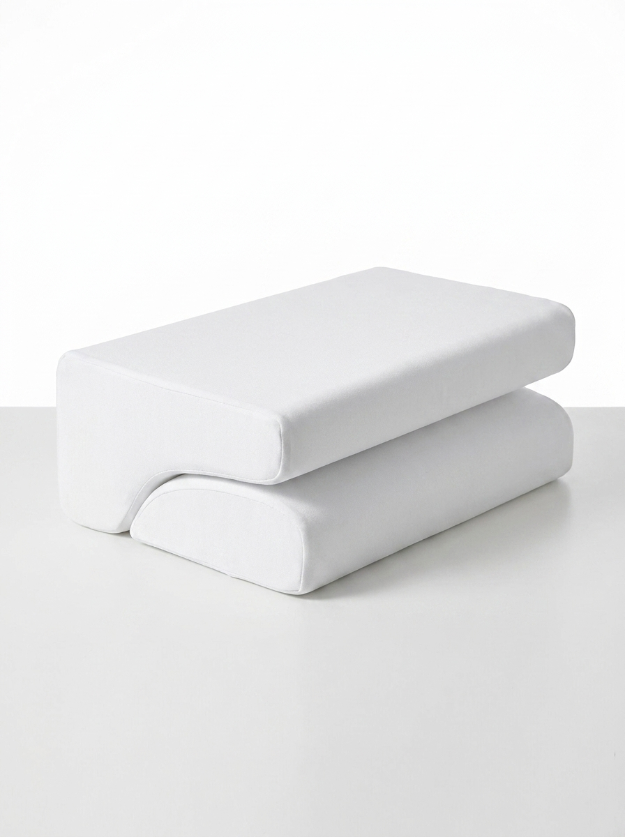 Velmesta Mattress Gap Wedge Pillow - Storage pockets on both sides