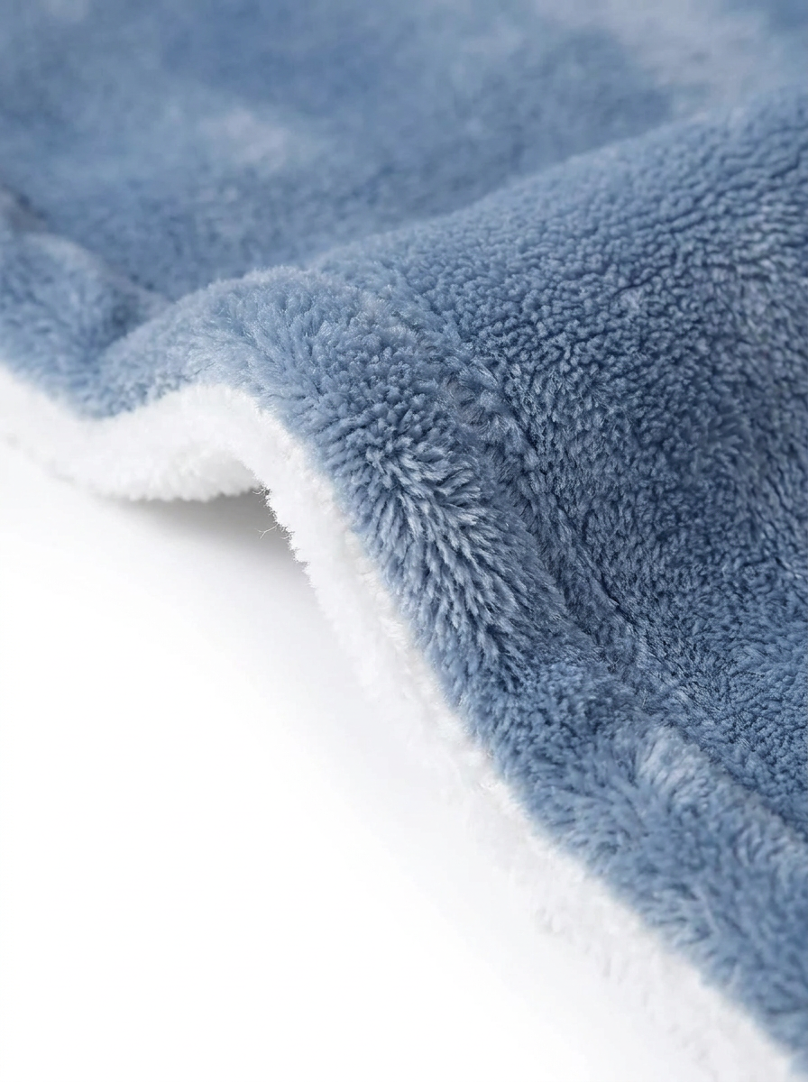 Velmesta Cartoon Shark Hoodie Blanket - Plaid detail, built for warmth